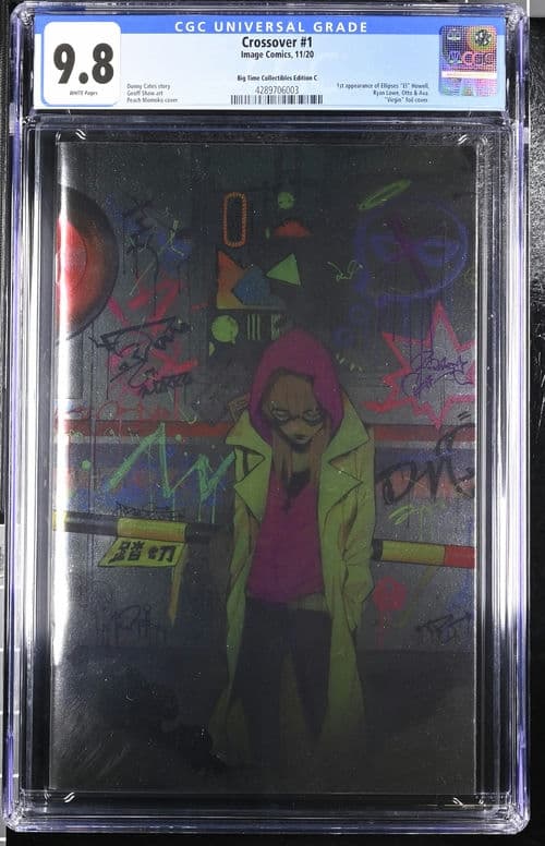 Crossover #1 Big Time Collectibles Edition C 9.8