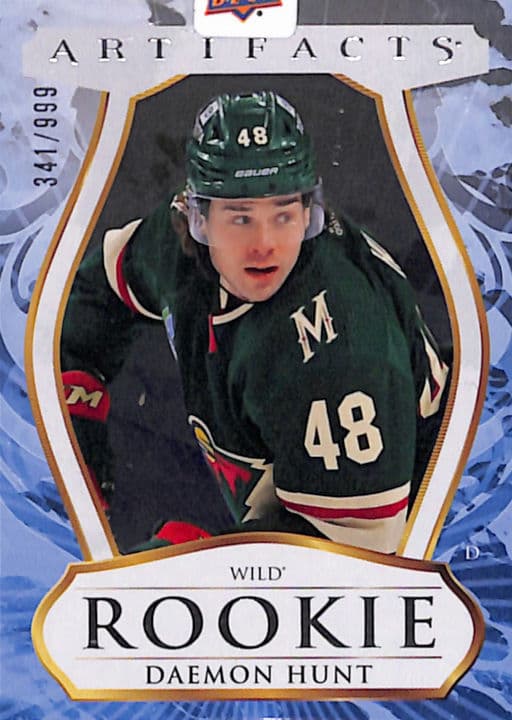 Daemon Hunt 2023-24 Upper Deck Artifacts Stars ROOKIE #215 Wild /999