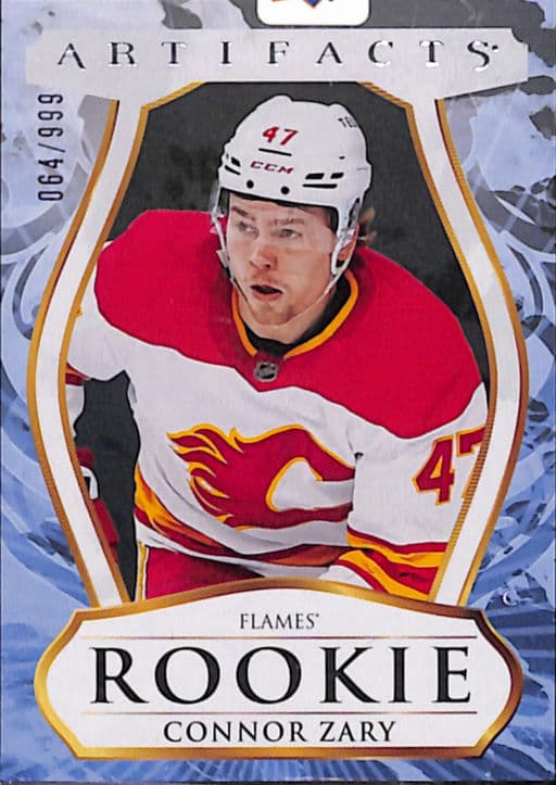 Connor Zary 2023-24 Upper Deck Artifacts Stars ROOKIE #205 Calgary Flames /999