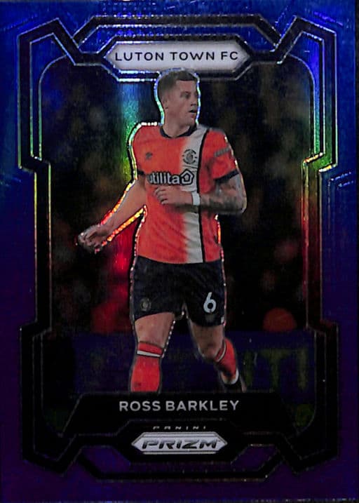Ross Barkley 2023-24 Panini Prizm #290 Blue Refractor Luton Town FC /299