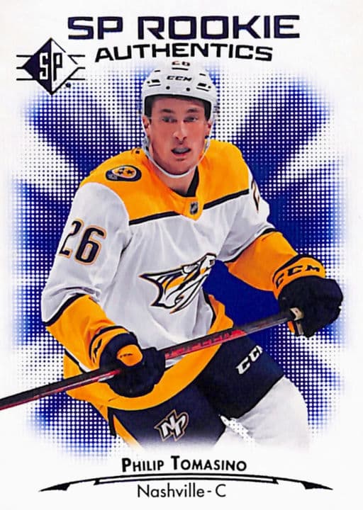 Philip Tomasino 2021-22 SP Rookie Authentics #129 Nashville Predators