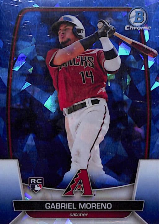 Gabriel Moreno 2023 Bowman Chrome Sapphire #59 ROOKIE Arizona Diamondbacks