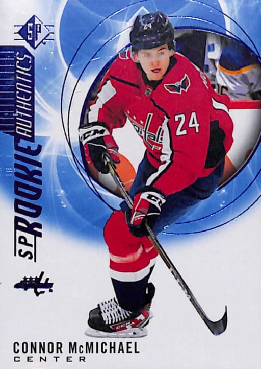 Connor McMichael 2020-21 Upper Deck Rookie Authentics #127 Washington Capitals