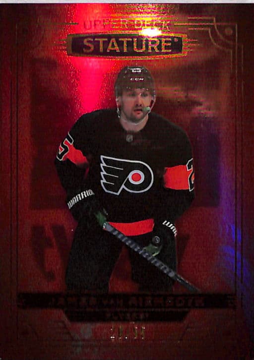 2022-23 Upper Deck Stature Orange Philadelphia Flyers James Van Riemsdyk #42 /55