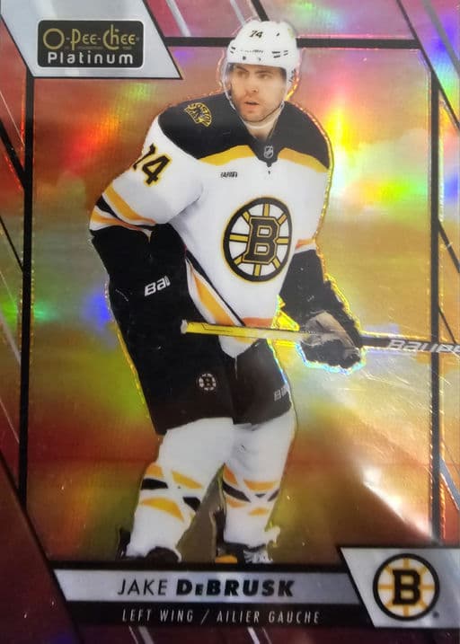 2023-24 O-Pee-Chee Platinum Sunset Boston Bruins Jake DeBrusk #44