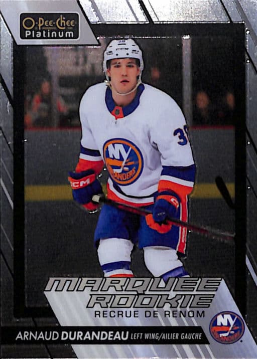 Arnaud Durandeau 2023-24 O-Pee-Chee Platinum Marquee Rookie #206 NY Islanders