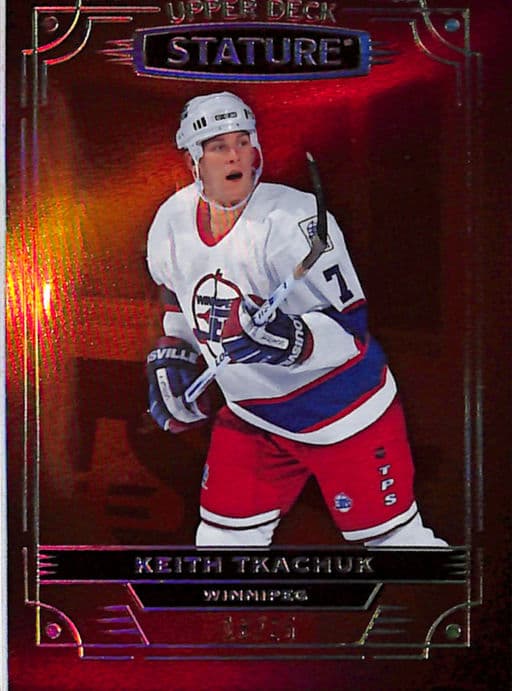 2022-23 Upper Deck Stature Orange Winnipeg Jets Keith Trachuk #22 /25
