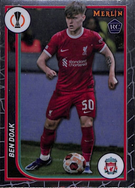 Ben Doak 2024 Topps #88 ROOKIE Liverpool FC