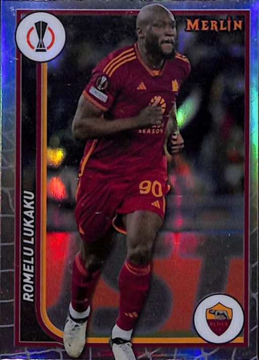Romelu Lukaku 2024 Topps Merlin #16 Refractor AS Roma