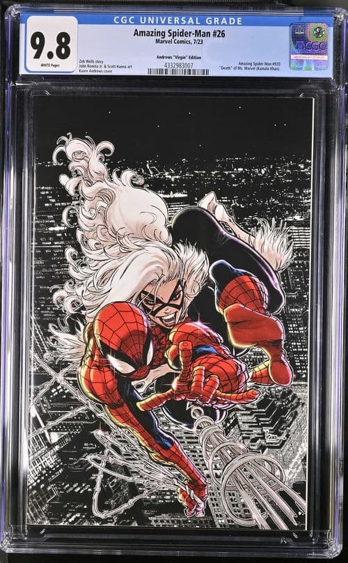 Amazing Spider-Man #26 Andrews Virgin Edition CGC 9.8