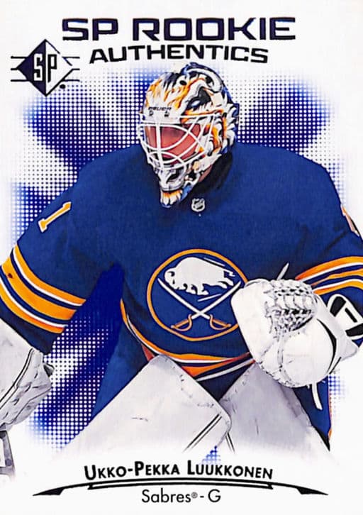 Ukko-Pekka Luukkonen 2021-22 SP Rookie Authentics #133 Buffalo Sabres