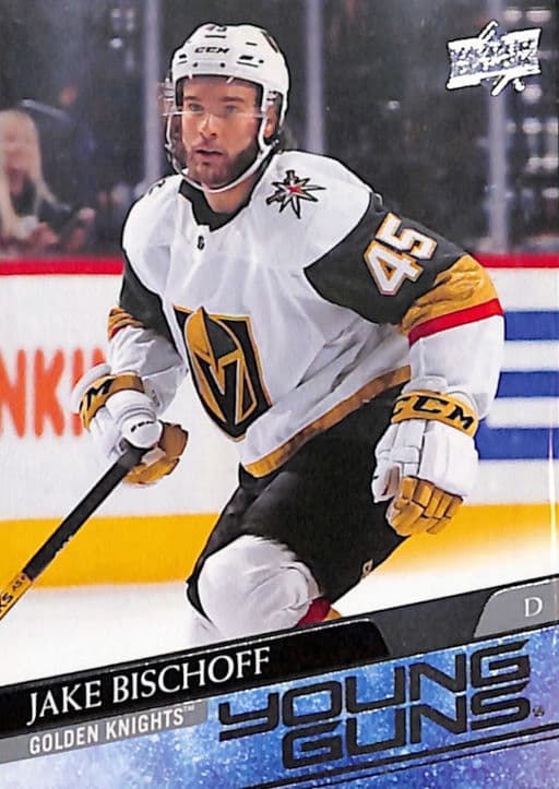 Jake Bischoff 2020-21 Upper Deck Young Guns #713 Vegas Golden Knights