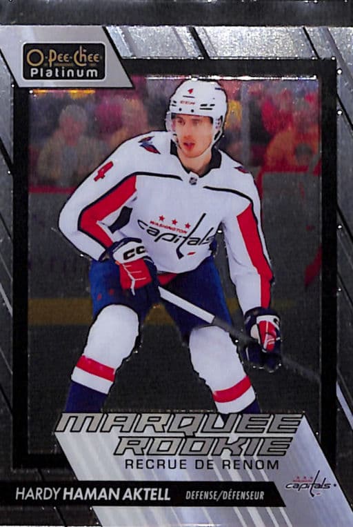 Hardy Haman Aktell 2023-24 O-Pee-Chee Platinum Marquee Rookie #281 Capitals
