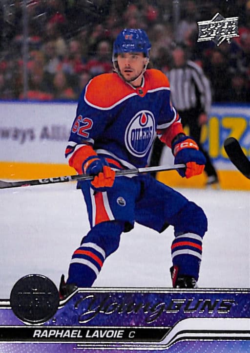 Raphael Lavoie 2023-24 Upper Deck Young Guns #499 Edmonton Oilers