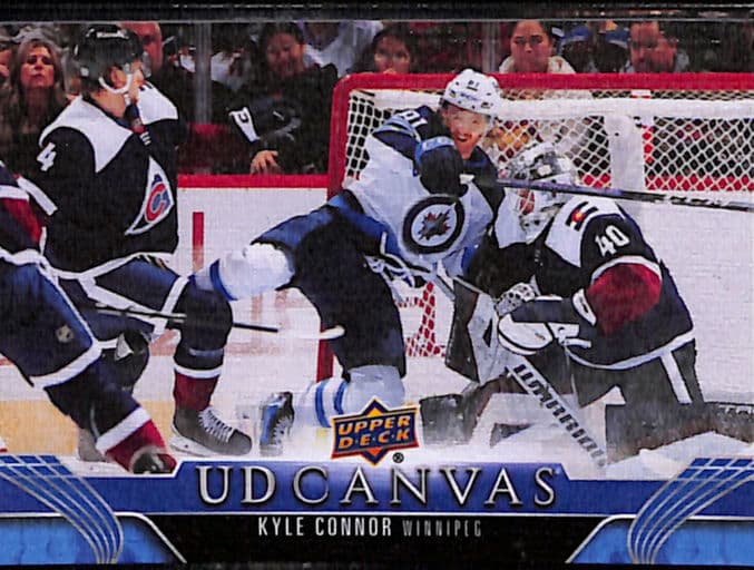 2023-24 Upper Deck UD Canvas Winnipeg Jets Kyle Connor C327
