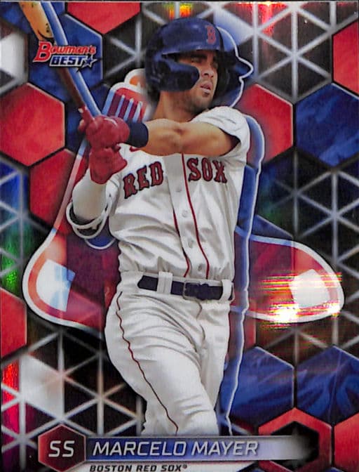2023 Bowman's Best Boston Red Sox Marcelo Mayer Refractor TP-19