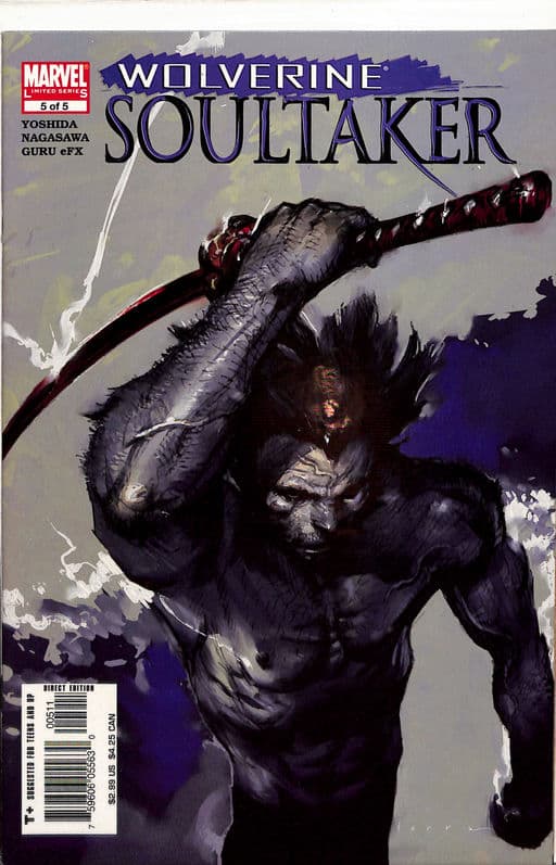 VF Wolverine: Soultaker #5 Shin Nagasawa (of 5)