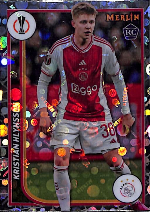 Kristian Hlynsson 2024 Topps Merlin #109 Vintage Refractor ROOKIE AFC Ajax