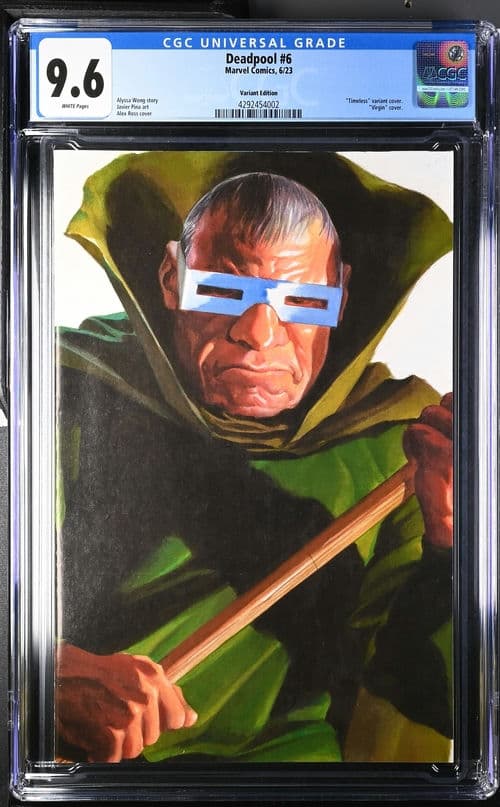 Deadpool #6 Variant Edition CGC 9.6