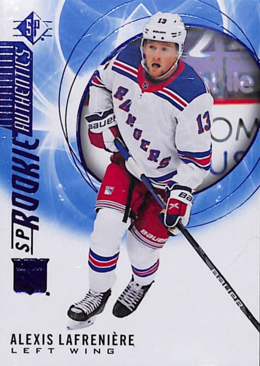 Alexis Lafreniere 2020-21 Upper Deck Rookie Authentics #101 NY Rangers