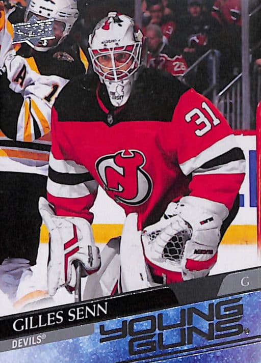 Gilles Senn 2020-21 Upper Deck Young Guns #453 New Jersey Devils