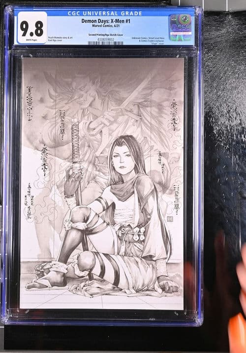 Demon Days: X-Men #1 Second Printing/Ngu Sketch Cover 9.8