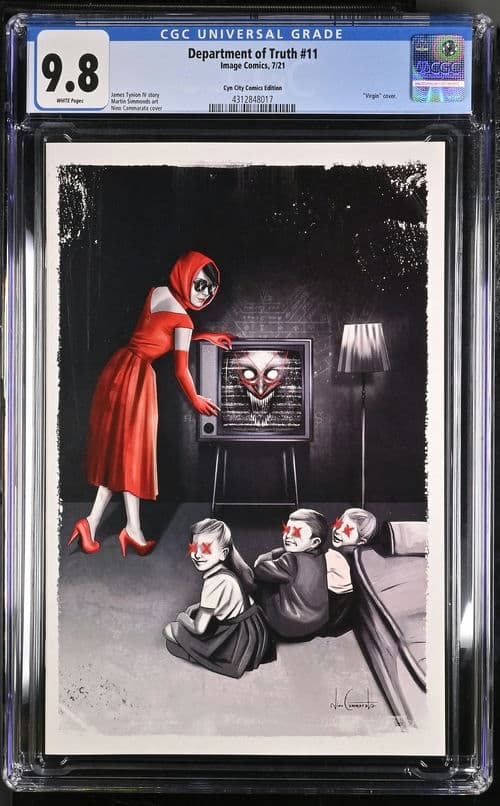 Department of Truth #11 Cyn City Comics Edition CGC 9.8
