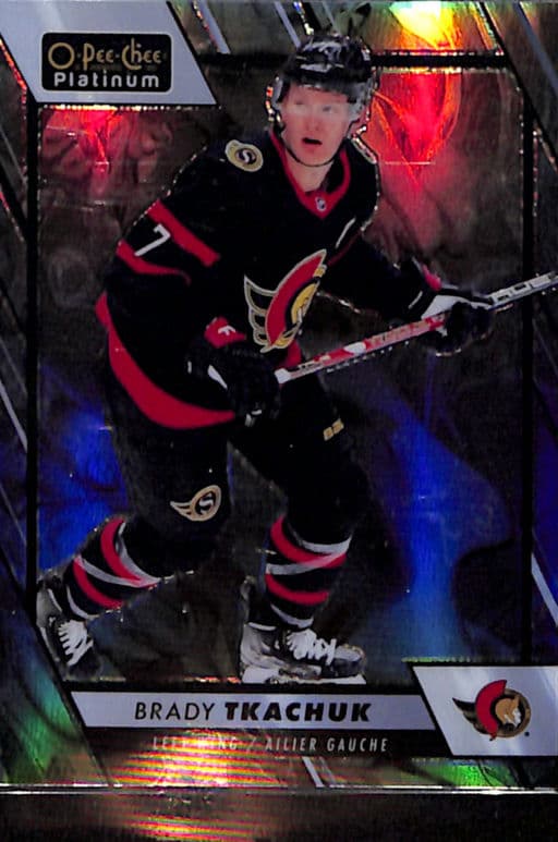 2023-24 O-Pee-Chee Platinum Liquid Metal Ottawa Brady Tkachuk #23 /399