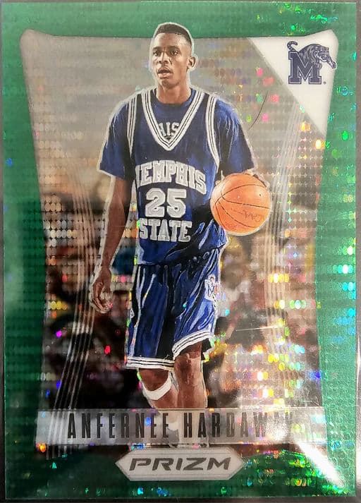 Anfernee Hardaway 2021 Panini Prizm Draft Picks #17 Green Pulsar /25