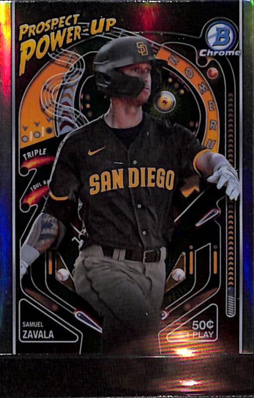 2024 Bowman Chrome Prospect Power Up Samuel Zavala PP-2 San Diego Padres