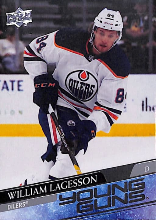 William Lagesson 2020-21 Upper Deck Young Guns #479 Edmonton Oilers