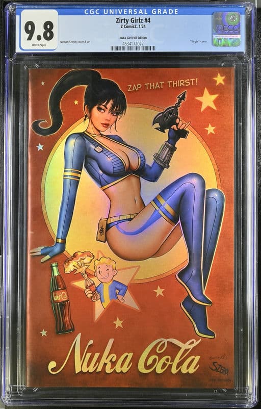 Zirty Girlz #4 Nuka Girl Foil Edition 9.8