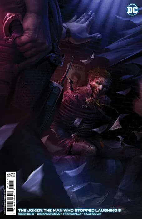 VF The Joker: The Man Who Stopped Laughing #8 Francesco Mattina Cover B