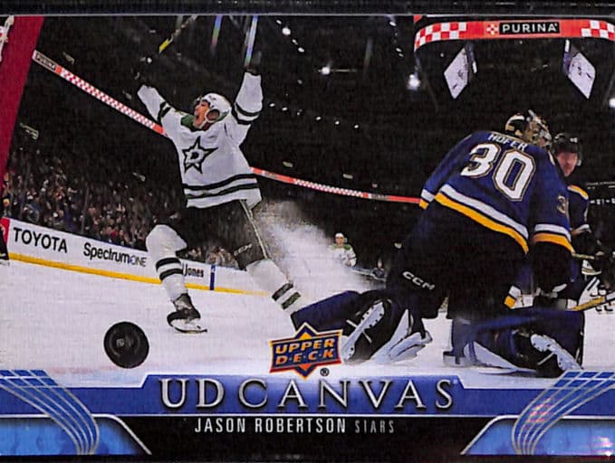 2023-24 Upper Deck UD Canvas Dallas Stars Jason Robertson C350