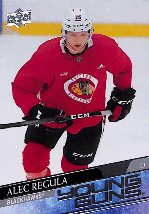 Alec Regula 2020-21 Upper Deck Young Guns #478 Chicago Blackhawks