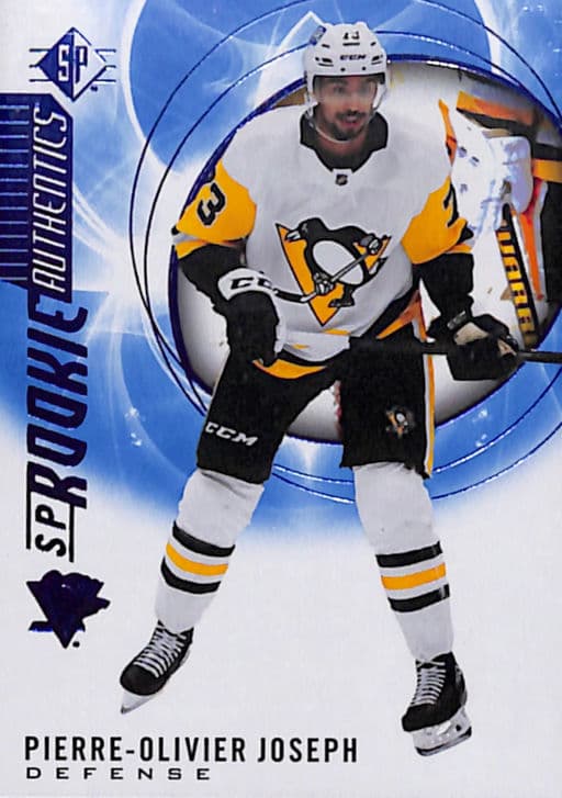 Pierre-Olivier Joseph 2020-21 Upper Deck Rookie Authentics #107 Penguins