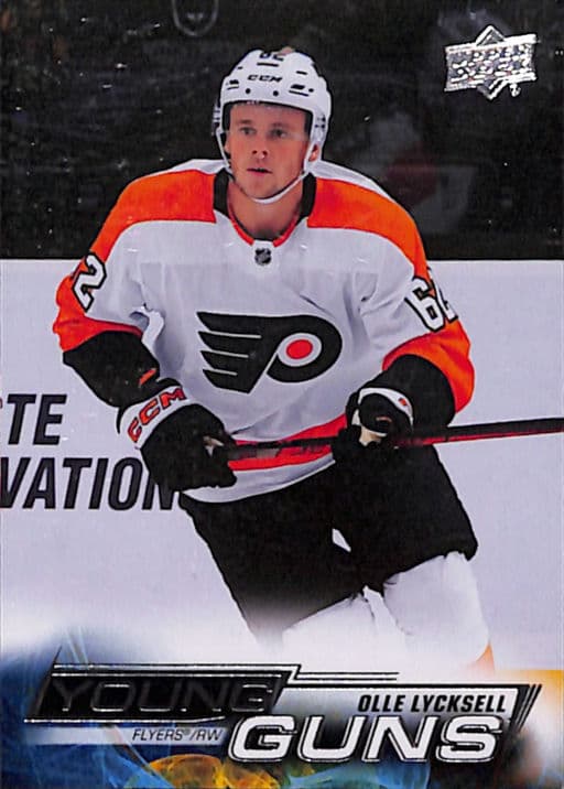 Olle Lycksell 2022-23 Upper Deck Young Guns #474 Philadelphia Flyers