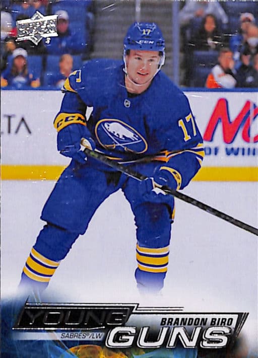 Brandon Biro 2022-23 Upper Deck Young Guns #455 Buffalo Sabres