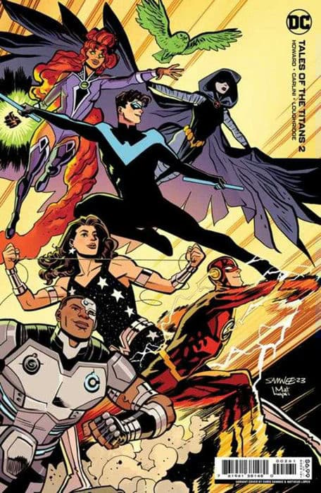 Tales of The Titans #2 Chris Samnee Foil Variant Cover F