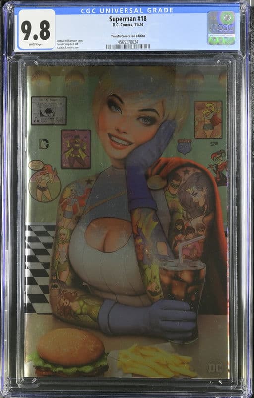 Superman 18 11/24 D.C. Comics The 616 Comics Foil Edition