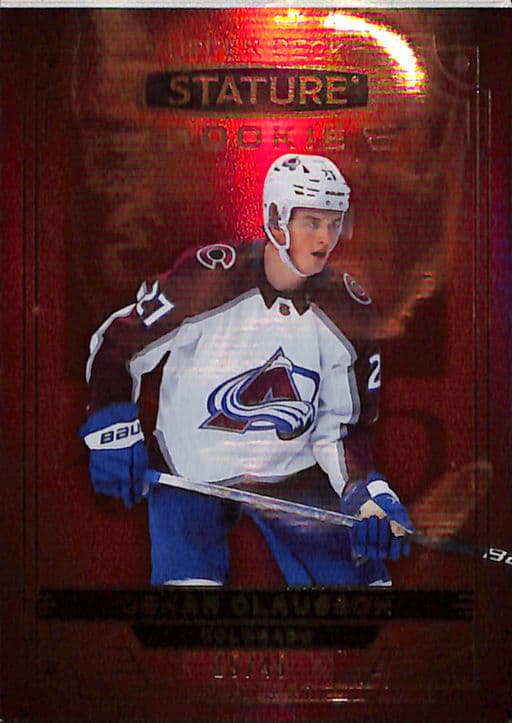 2022–23 Upper Deck Stature Colorado Avalanche Oskar Olausson Rookie #129 /45
