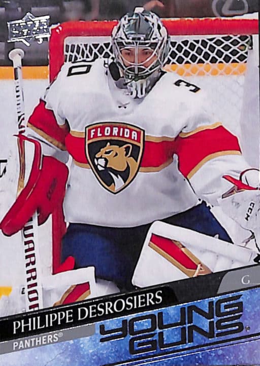 Philippe Desrosiers 2020-21 Upper Deck Young Guns #465 Florida Panthers