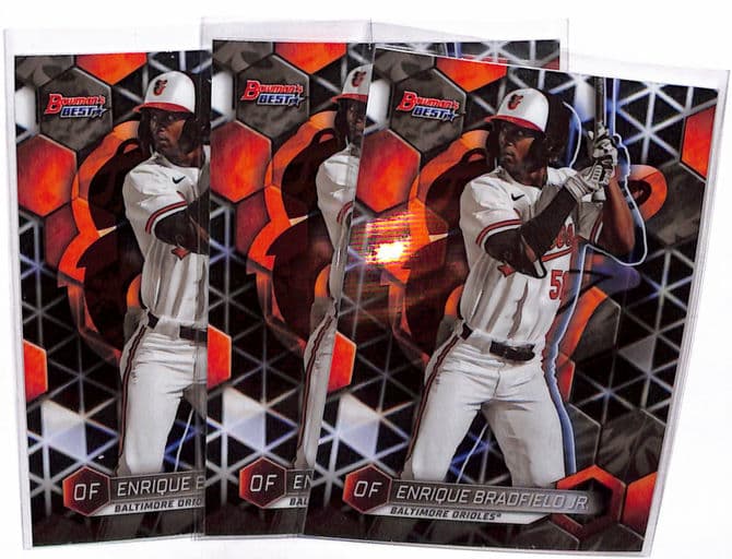 2023 Bowman's Best Baltimore Orioles Enrique Bradfield Jr. TP-15