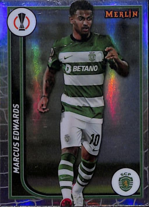 Marcus Edwards 2024 Topps Merlin #116 Refractor Sporting Clube de Portugal
