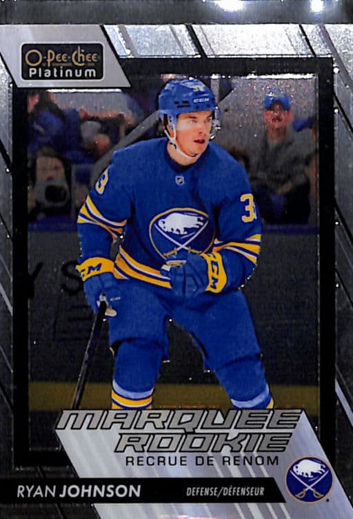 Ryan Johnson 2023-24 O-Pee-Chee Platinum Marquee Rookie #251 Buffalo Sabres