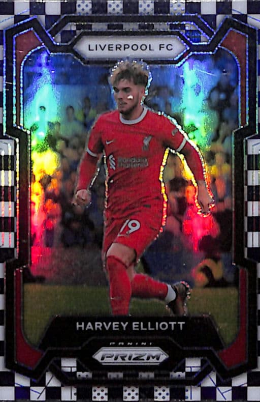 Harvey Elliot 2023-24 Panini Prizm #79 Checkerboard Liverpool FC
