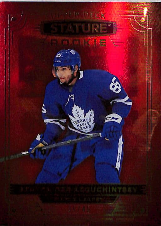 2022–23 Upper Deck Stature Maple Leafs Semyon Der-Arguchintsev RC #149 /45