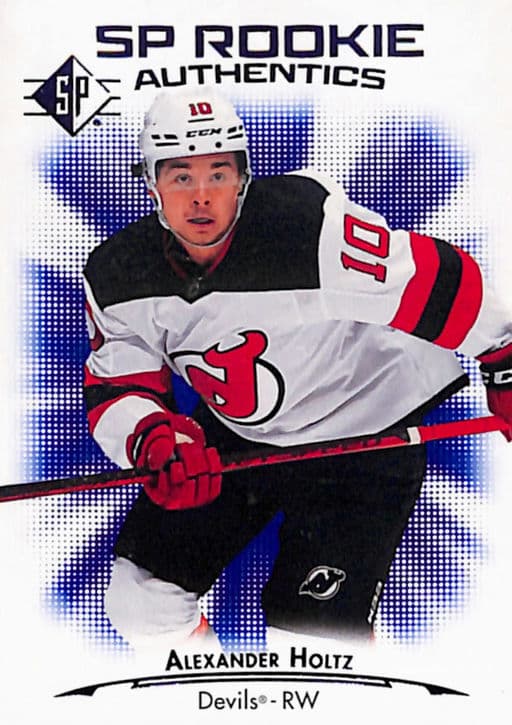 Alexander Holtz 2021-22 SP Rookie Authentics #128 Alexander Holtz