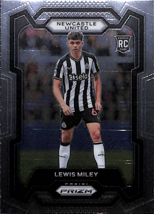 Lewis Miley 2023-24 Panini Prizm #72 ROOKIE Newcastle United