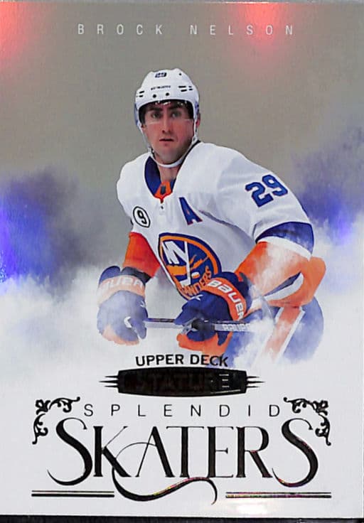 2022-23 Upper Deck Splendid Skaters New York Islanders Brock Nelson SS-3